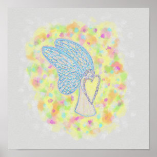 Joy Guardian Angel Art Imprimer Affiches