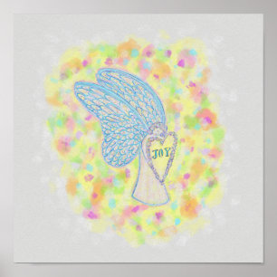 Joy Guardian Angel Art Imprimer Poster