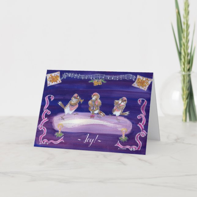 "Joy!" Holiday Card (Front)