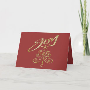 Joy Holiday Card