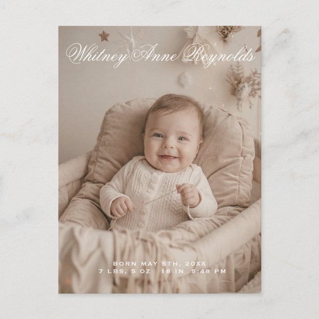 Joy Holiday Postcard (Front)