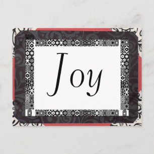 Joy! Holiday Postcard