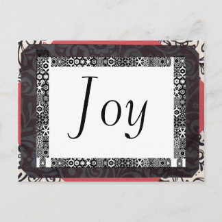 Joy! Holiday Postcard