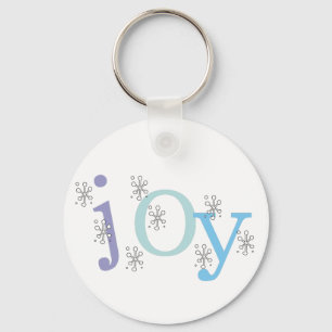 JOY Holiday Tshirts and Gifts Keychain