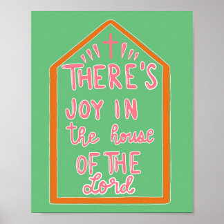 Joy in the house of the Lord Poster