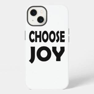 Joy is a Choice   Happiness Inspiration iPhone 13 Case