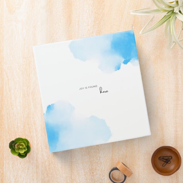 'Joy is Found Here' Binder (In Situ)