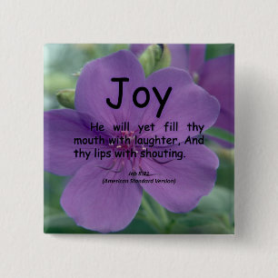 Joy Job 8-21 2 Inch Square Button