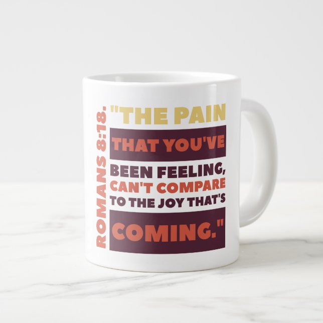 Joy Jumbo Mug (Front Right)