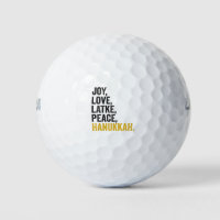 Joy Love Latkes Peace Hanukkah Funny Jewish