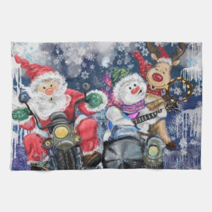 Joy - Merry Christmas - Kitchen Towel