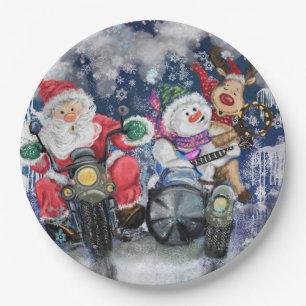 Joy - Merry Christmas Paper Plate