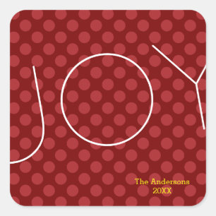 Joy Mod Dots - Square Sticker