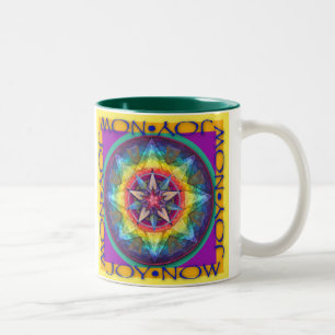 Joy Now! Two-Tone Coffee Mug