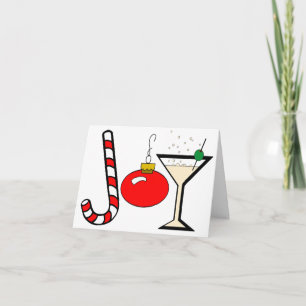 Joy Of Christmas Holiday Card
