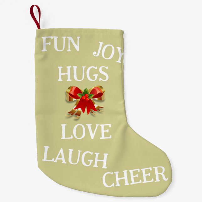 Joy of Christmas Stocking (Front)