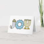 JOY of Hanukkah Holiday Card<br><div class="desc">For every girl and every boy,  share the gift of love and JOY! The JOY line was created to help people see,  the universal love that unites you and me. Give and share JOY with the ones you love! Thank you for your support! ♥</div>