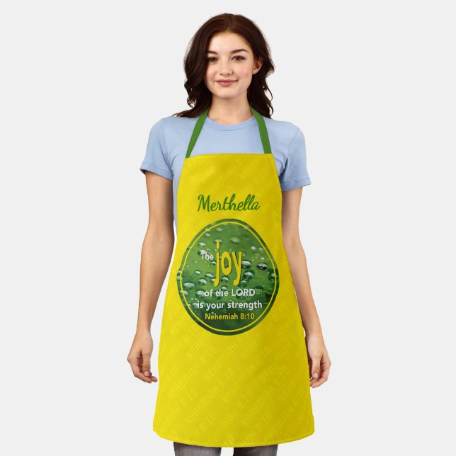 JOY OF THE LORD Christian Apron (Worn)