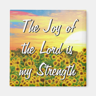 Joy of the Lord Refrigerator Magnet