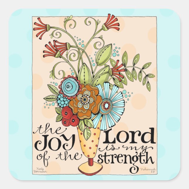 Joy of the Lord - Stickers (Front)