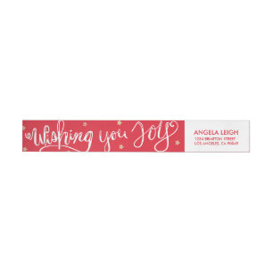 Joy of the Season Return Address Labels
