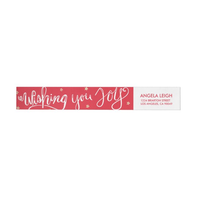 Joy of the Season Return Address Labels (Individual)
