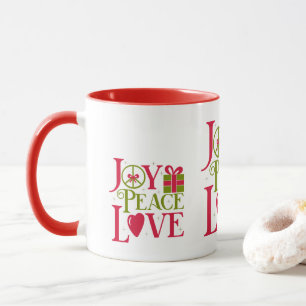 Joy Peace Love Mug