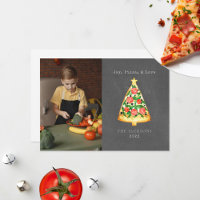 Joy Pizza Love Chalkboard Photo