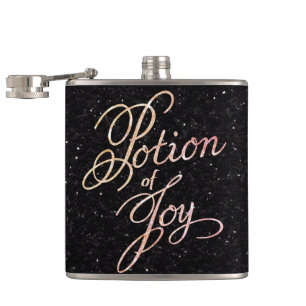Joy Potion Bar   Geek Nerd Love Gamer Humour Hip Flask