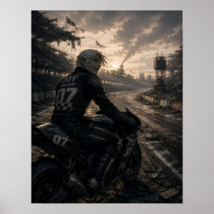Joy / Racer / Endless Track Poster