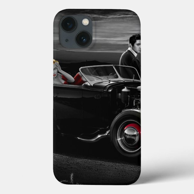 Joy Ride B&W Case-Mate iPhone Case (Back)