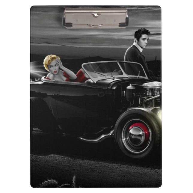 Joy Ride B&W Clipboard (Front)
