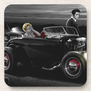 Joy Ride B&W Coaster