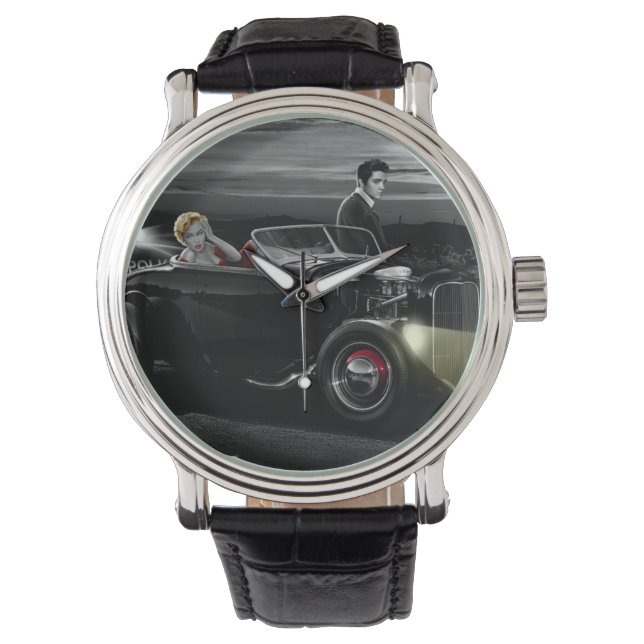 Joy Ride B&W Watch (Front)