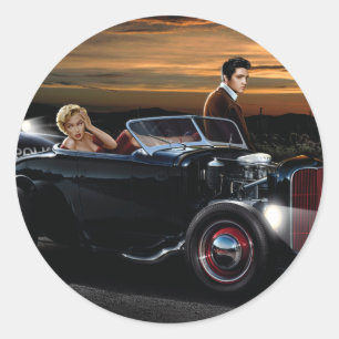 Joy Ride Classic Round Sticker