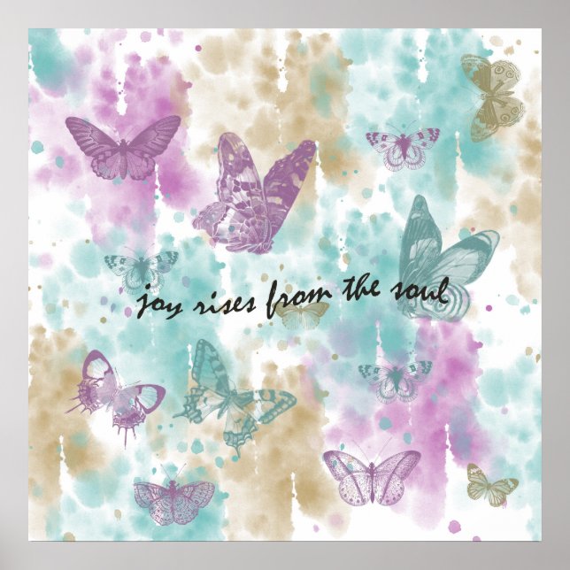 Joy Rises from the Soul Poster (Front)