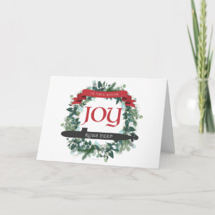 Joy Runs Deep - Carte de vacances sous-marine