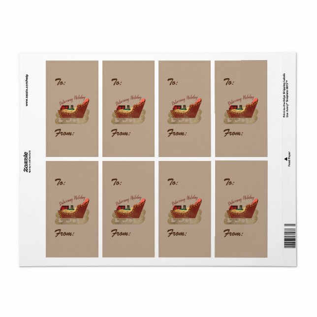 Joy Sleigh Presents  (Full Sheet)