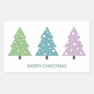 Joy Sticker Arbres de Noël