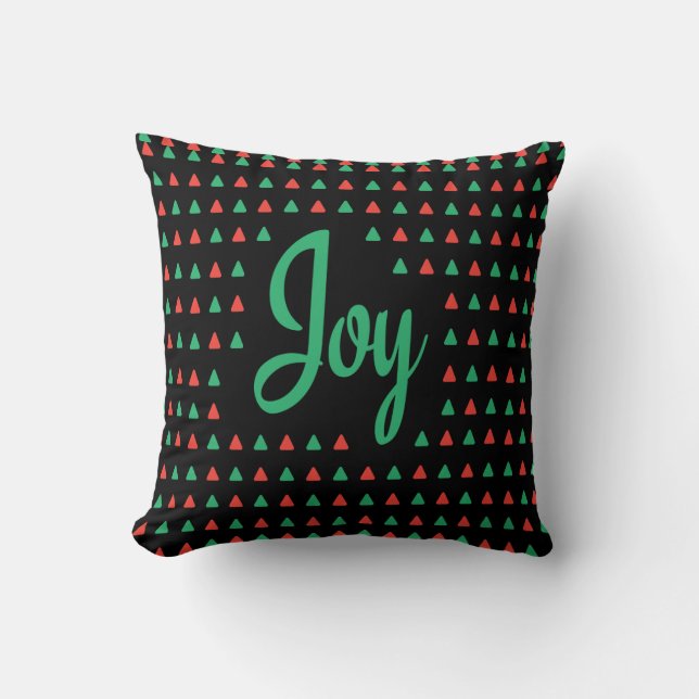 Joy  throw pillow (Front)