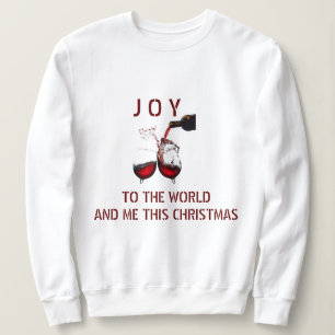 **JOY TO ME AT CHRISTMAS** CHRISTMAS HUMOR SWEATSHIRT
