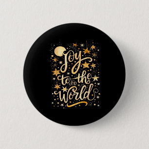 Joy To The Christmas World Christian Jesus Nativit 2 Inch Round Button