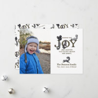 Joy to the Squirrels Photo Christmas