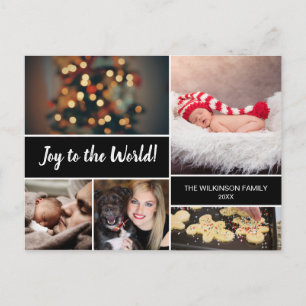 Joy to the World 2019 Baby Faire-part Noël