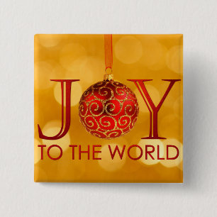 Joy to the World Button