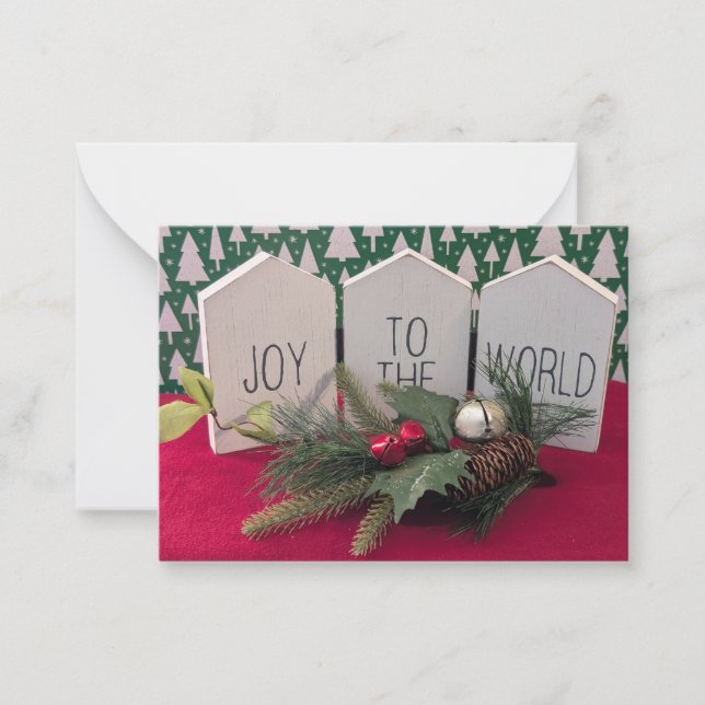 Joy to the World Card (Front)