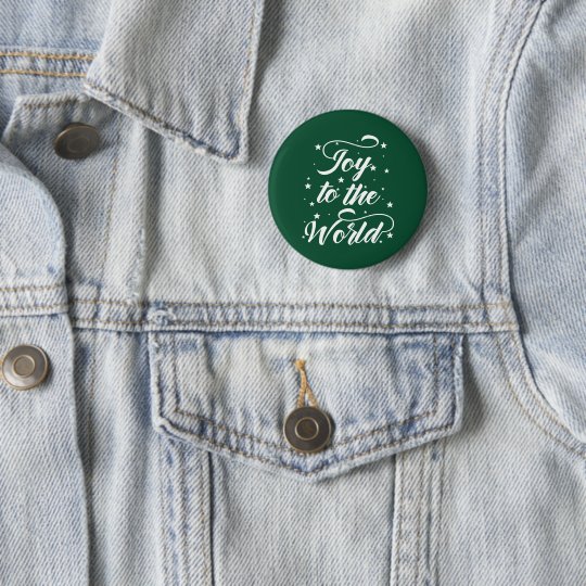 joy to the world Christmas 2 Inch Round Button