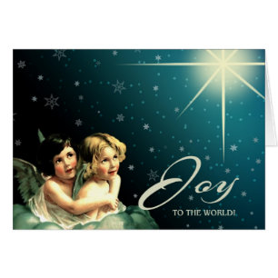 Joy to The World. Christmas Big Greeting Cards