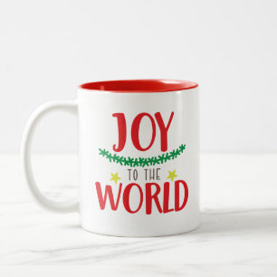 Joy To The World, Christmas Decoration Candy Mug