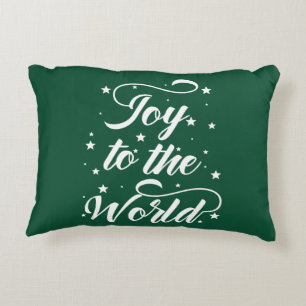 joy to the world Christmas Decorative Pillow